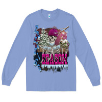 Colony Blue freezing season skeleton Long Sleeve Tee - FaDigitalArtStudio
