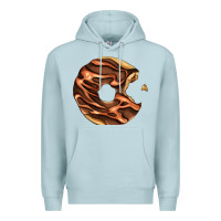 Blue Mist chocolate donut Premium Hoodie - AdoDesignShop