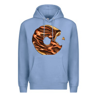 Colony Blue chocolate donut Premium Hoodie - AdoDesignShop