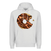 Dove Grey chocolate donut Premium Hoodie - AdoDesignShop