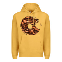 Mustard chocolate donut Premium Hoodie - AdoDesignShop