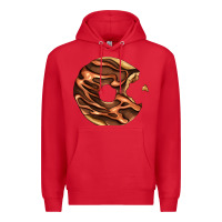 Red chocolate donut Premium Hoodie - AdoDesignShop