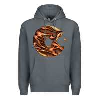 Rock chocolate donut Premium Hoodie - AdoDesignShop