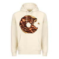 Sandshell chocolate donut Premium Hoodie - AdoDesignShop