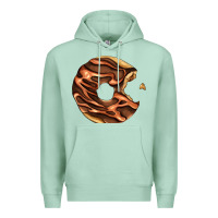Seafoam chocolate donut Premium Hoodie - AdoDesignShop