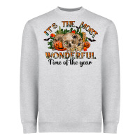 Heather Grey it's the most wonderful time of the year Heavyweight Sweatshirt - RanaPortraitStore