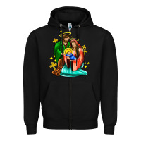Black oh holy night  with cross ado Zipper Hoodie - AdoDesignShop