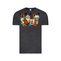 Vintage Black german shepherds coffee cups Vintage Tee - Zillion Design Studio