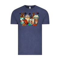 Vintage Denim german shepherds coffee cups Vintage Tee - Zillion Design Studio