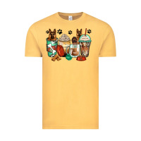 Vintage Mustard german shepherds coffee cups Vintage Tee - Zillion Design Studio