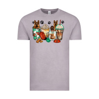 Vintage Zinc german shepherds coffee cups Vintage Tee - Zillion Design Studio