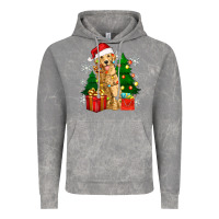 Cloud Rock christmas golden dog Vintage Hoodie - Zillion Design Studio