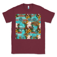 Charolais Cow Seamless Pattern Classic Tee | Teevron