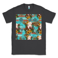 Smoke charolais cow seamless pattern Classic Tee - HRA Design Shop