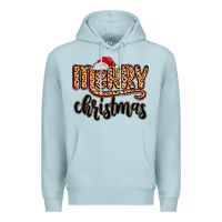 Blue Mist merry christmas Premium Hoodie - MaliasSmallBusiness