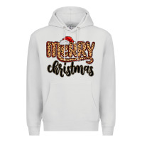 Dove Grey merry christmas Premium Hoodie - MaliasSmallBusiness