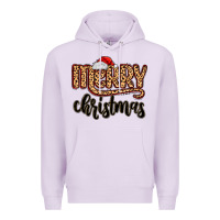 Lilac merry christmas Premium Hoodie - MaliasSmallBusiness