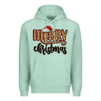 Seafoam merry christmas Premium Hoodie - MaliasSmallBusiness