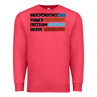 Cardinal indepence power freedom brave Premium Sweatshirt - MaliasSmallBusiness
