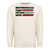Sandshell indepence power freedom brave Premium Sweatshirt - MaliasSmallBusiness