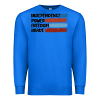True Royal indepence power freedom brave Premium Sweatshirt - MaliasSmallBusiness