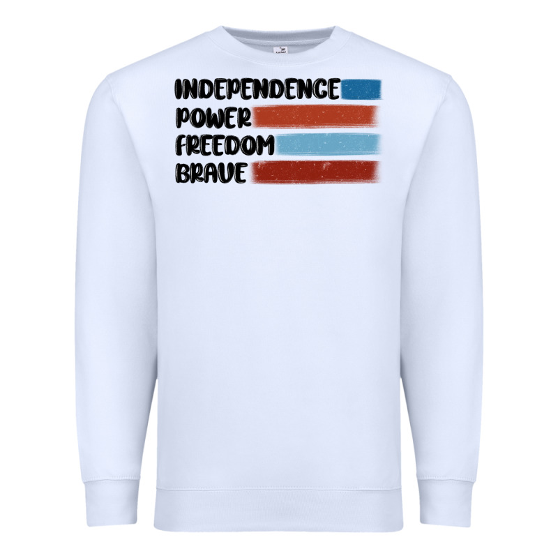 Indepence Power Freedom Brave Premium Sweatshirt by MaliasSmallBusiness | Teevron