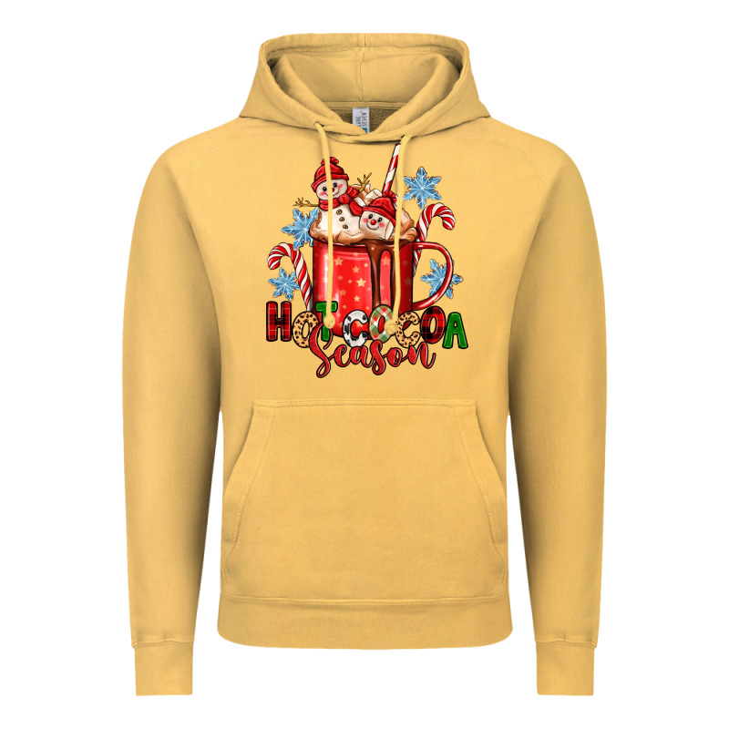 Hot Cocoa  Season Vintage Hoodie by Zillion Design Studio | Teevron