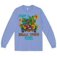 Colony Blue just a small town girl Long Sleeve Tee - HRA Design Shop