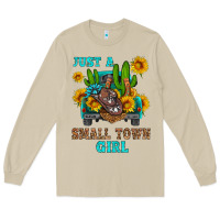 Mushroom just a small town girl Long Sleeve Tee - HRA Design Shop