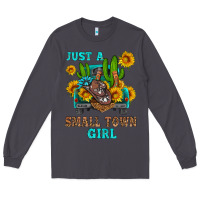 Smoke just a small town girl Long Sleeve Tee - HRA Design Shop