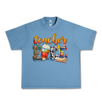 Pebble Blue teacher fuel Urban Heavy Tee - Zillion Design Studio