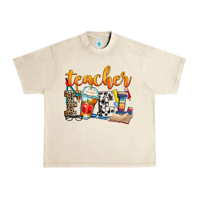 Teacher Fuel Urban Heavy Tee by Zillion Design Studio | Teevron