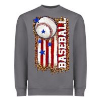 Storm baseball american flag Heavyweight Sweatshirt - texasbilliewilder