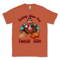 Copper turkey wine and feelin fine Classic Tee - BundleAndBundleShop