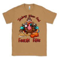 Toasted Coconut turkey wine and feelin fine Classic Tee - BundleAndBundleShop