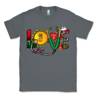 Charcoal Heather summer nurse Classic Tee - CowhideDigitalArt