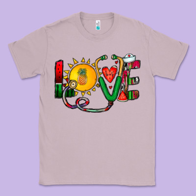 Summer Nurse Classic Tee Designed By Cowhidedigitalart