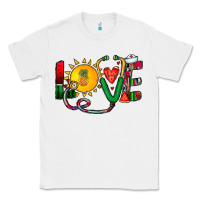 White summer nurse Classic Tee - CowhideDigitalArt