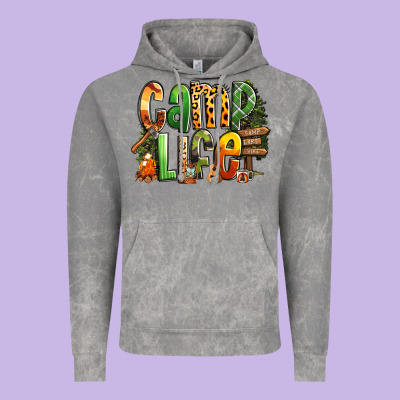 Vintage Hoodie camp life