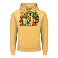 Vintage Mustard camp life Vintage Hoodie - RanaPortraitStore