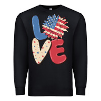 Black love 4th of july Premium Sweatshirt - MaliasSmallBusiness