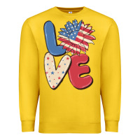 Lemon love 4th of july Premium Sweatshirt - MaliasSmallBusiness