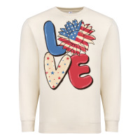 Sandshell love 4th of july Premium Sweatshirt - MaliasSmallBusiness