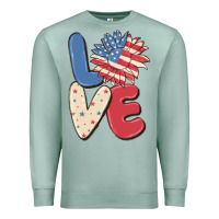 Seafoam love 4th of july Premium Sweatshirt - MaliasSmallBusiness