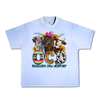 Grape Ice ocd obsessive cow disorder Urban Heavy Tee - Zillion Design Studio