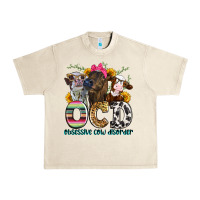 Sandshell ocd obsessive cow disorder Urban Heavy Tee - Zillion Design Studio