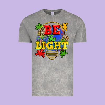 Be The Light Vintage Tee Designed By Zillion Design Studio