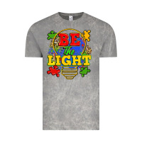 Cloud Rock be the light Vintage Tee - Zillion Design Studio