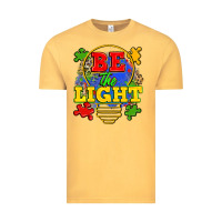 Vintage Mustard be the light Vintage Tee - Zillion Design Studio