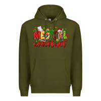 Army Green medical assistant Premium Hoodie - MaliasSmallBusiness